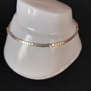 Pulsera mediana plata .925