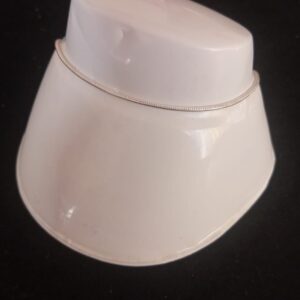 Pulsera delgada plata de importacion .925