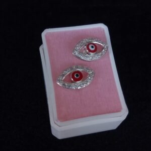 Arete poste mariposa plata .925