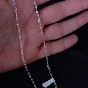 Cadena delgada plata .925