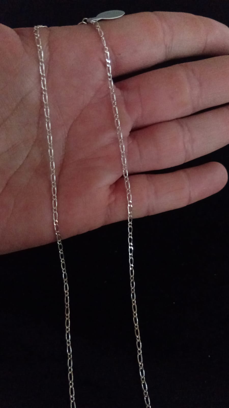 Cadena delgada plata .925