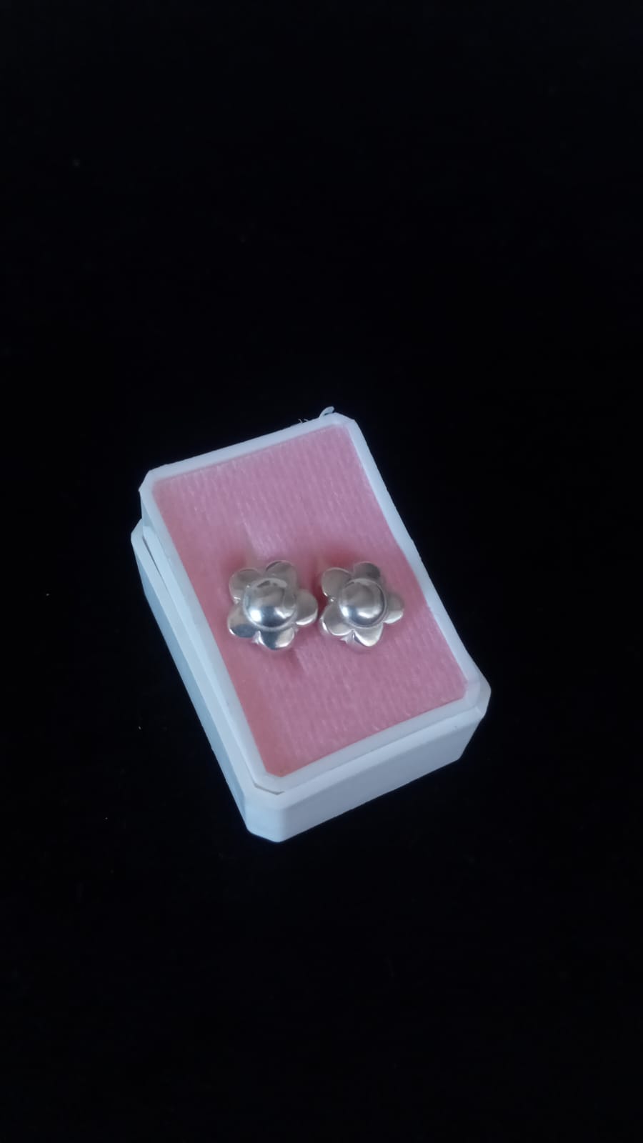 Arracada huggis plata .925