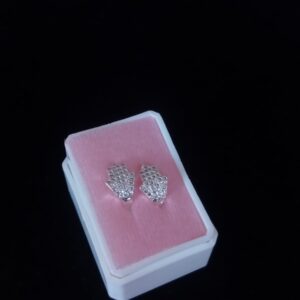 Arracada huggis plata .925