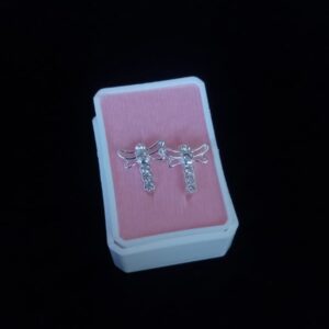 Arracada huggis plata .925