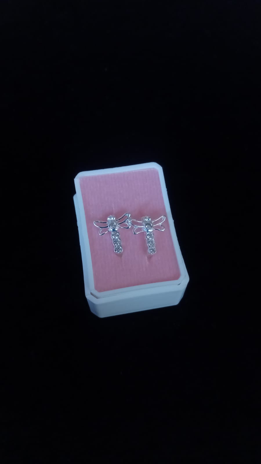 Arracada huggis plata .925