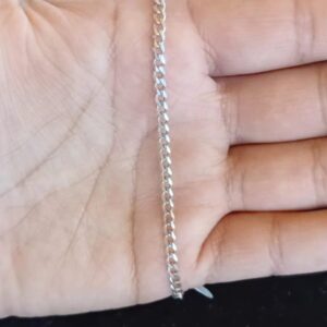 Pulso delgado plata .925