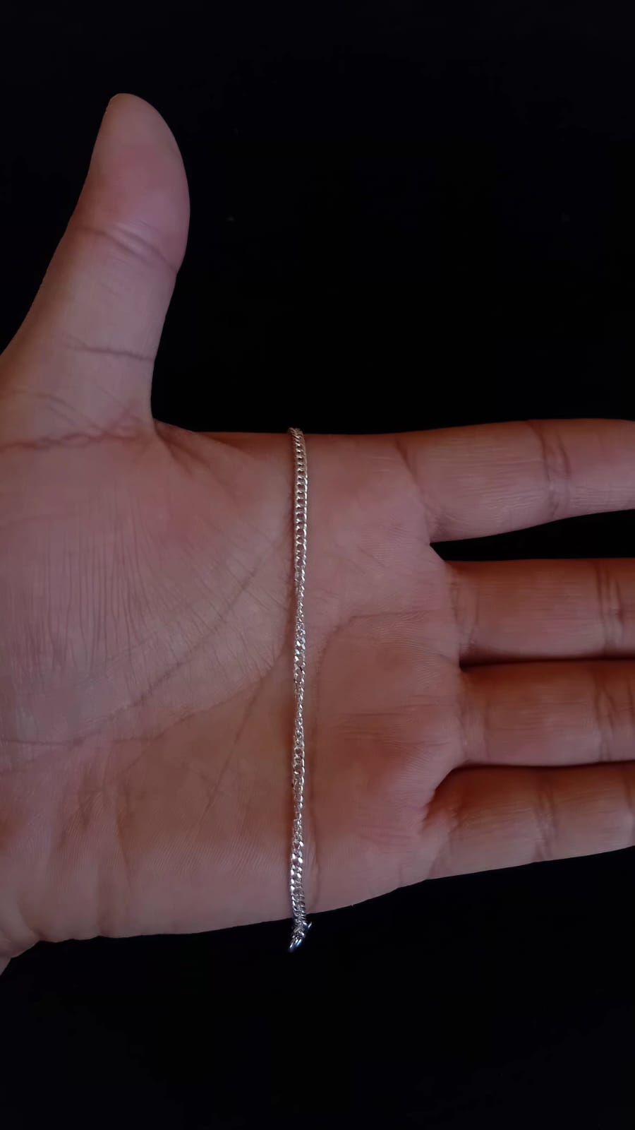 Pulso delgado plata .925