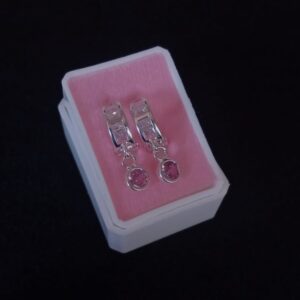 Arracada huggis plata .925