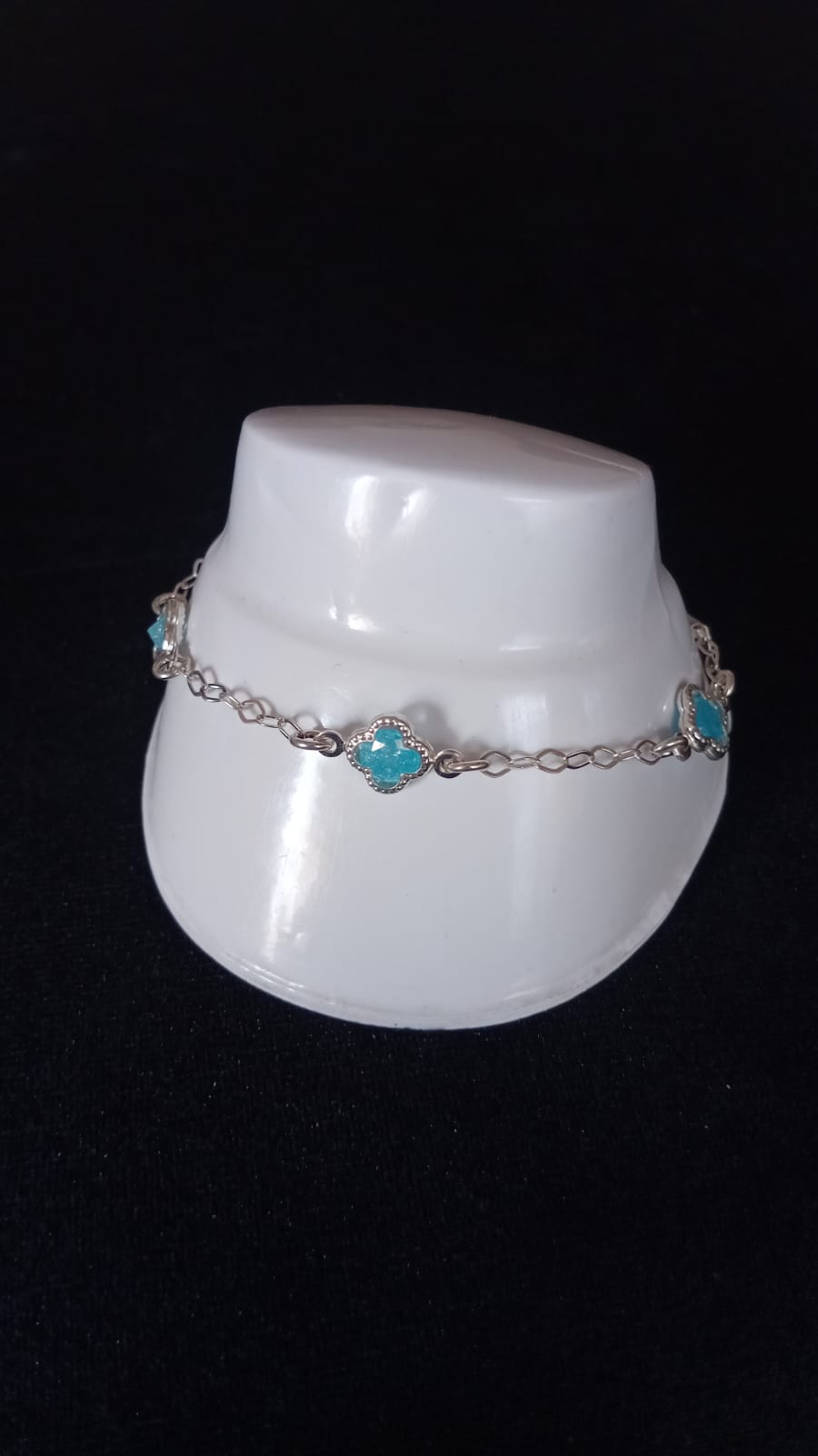Pulsera zirconia plata .925