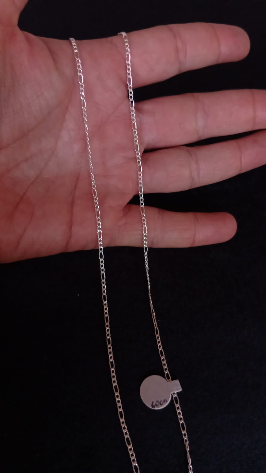 Cadena delgada plata .925