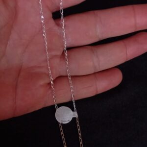 Cadena delgada plata .925