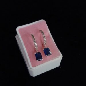 Arracada huggis plata .925