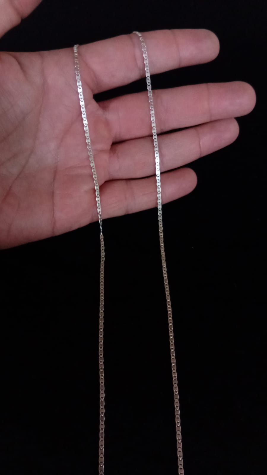 Cadena delgada plata .925