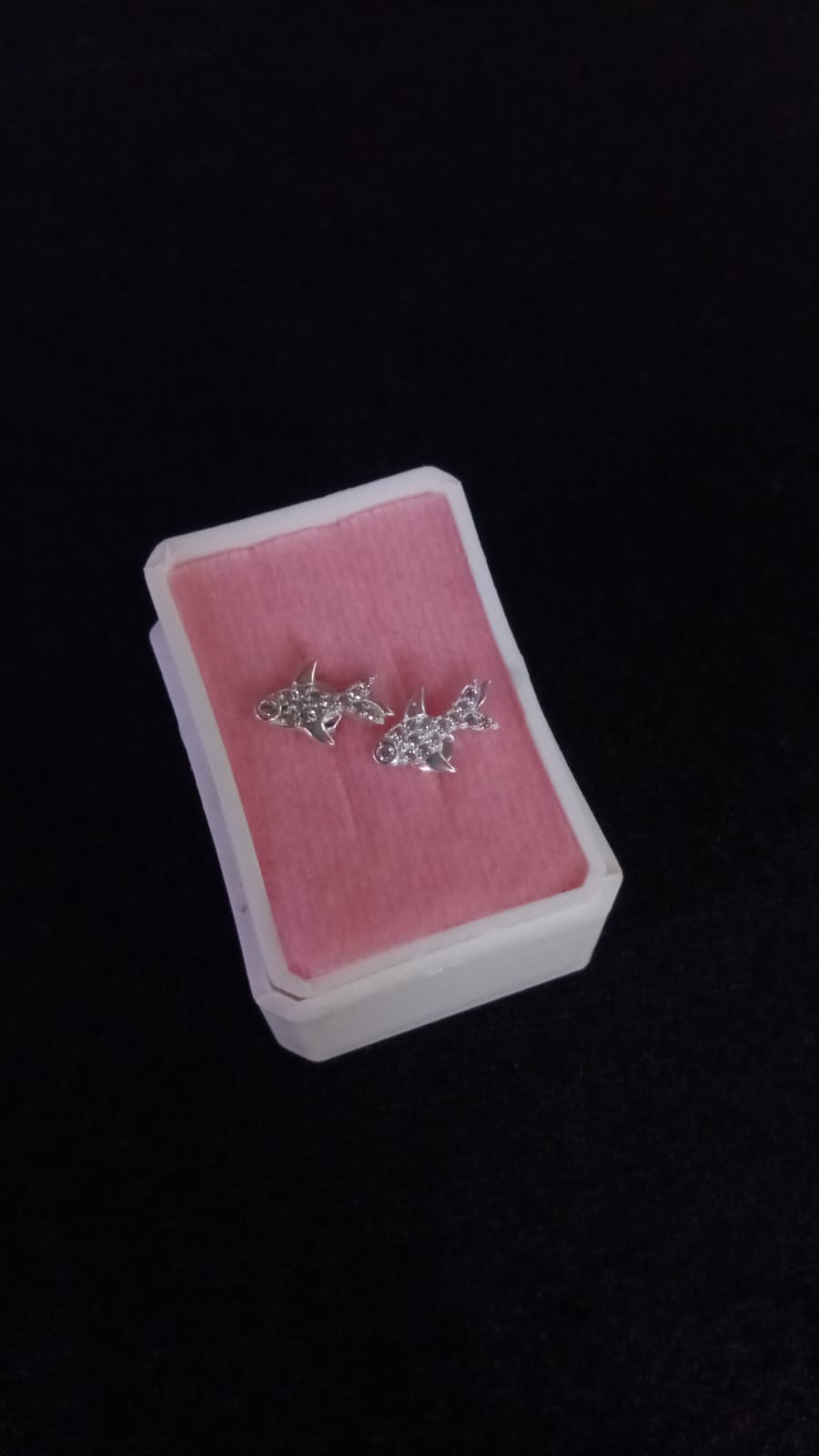 Arete poste mariposa plata .925