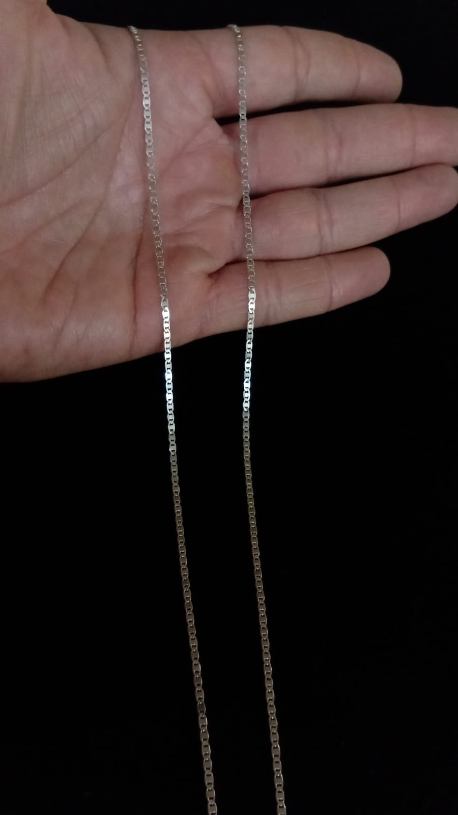 Cadena delgada plata .925