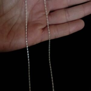 Cadena delgada plata .925