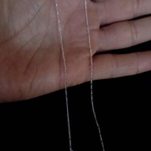 Cadena delgada plata .925