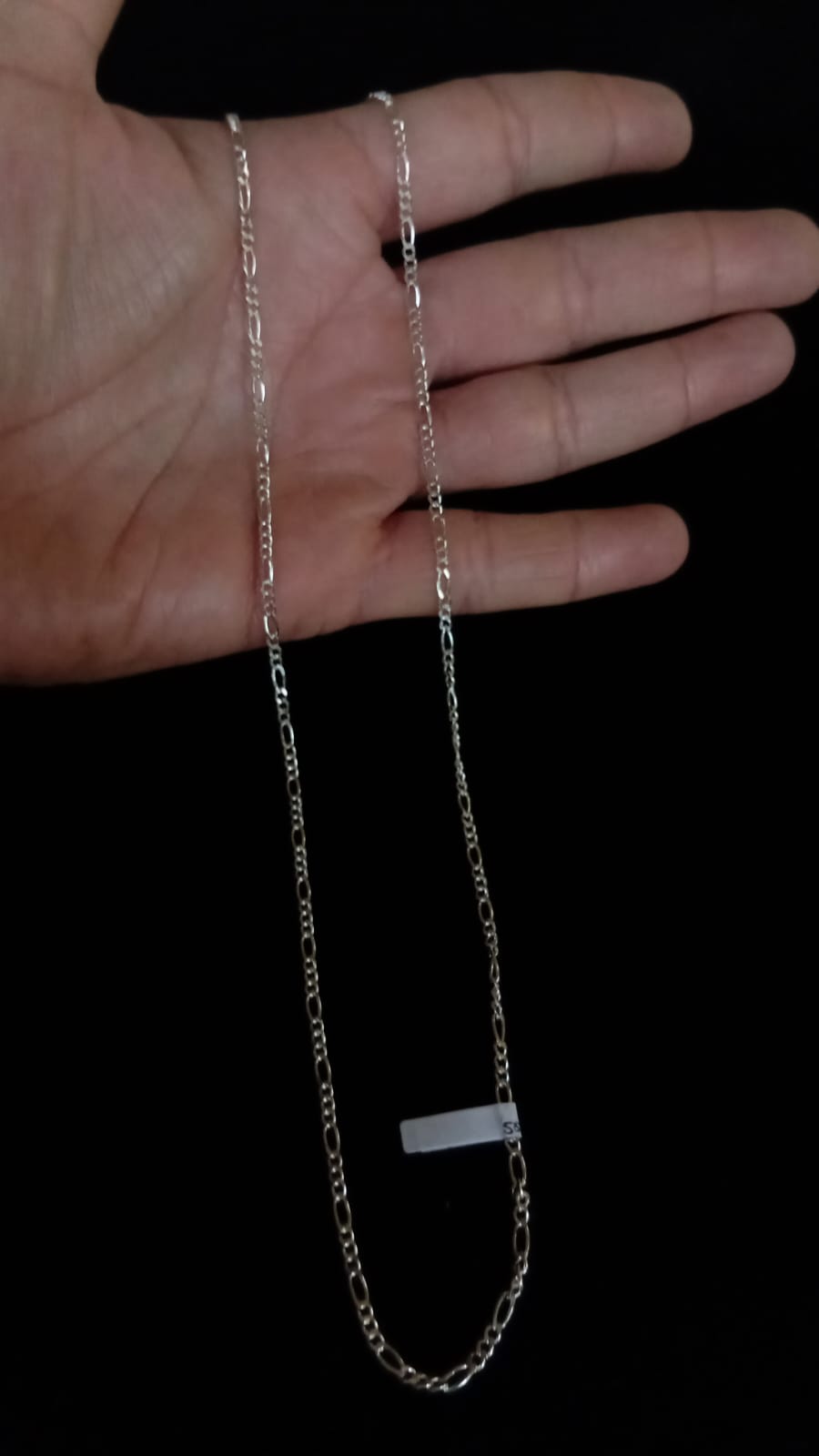 Cadena delgada plata .925