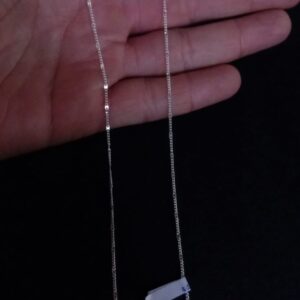 Cadena delgada plata .925