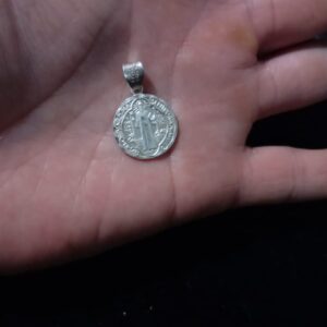 Moneda san benito plata .925