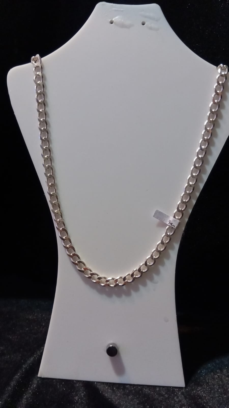 Cadena gruesa plata .925