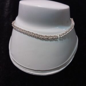 Pulso delgado plata .925