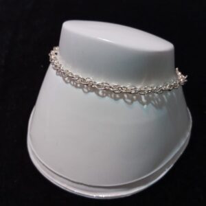 Pulsera delgada plata .925