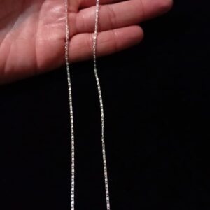 Cadena delgada plata .925