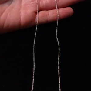 Cadena delgada plata .925