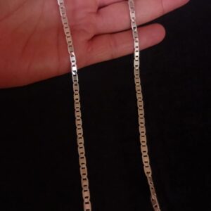 Cadena gruesa plata .925