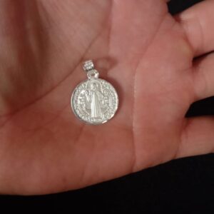 Moneda san benito plata .925