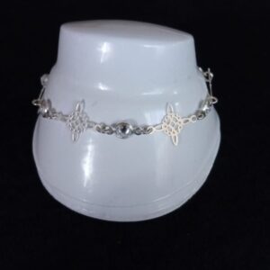 Pulsera zirconia plata .925