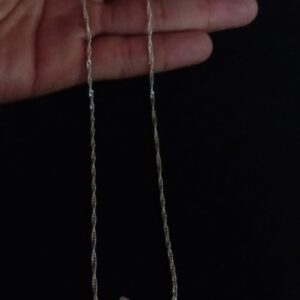 Cadena delgada plata .925