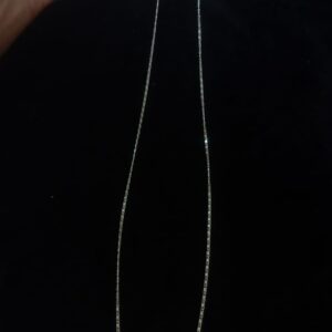 Cadena delgada plata .925
