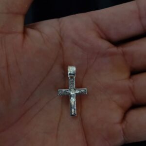 Cruz chica plata .925
