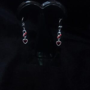 Arete largo plata .925