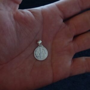 Moneda san benito plata .925