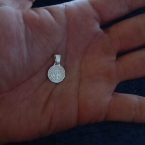 Moneda san benito plata .925