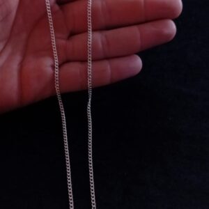 Cadena delgada plata .925