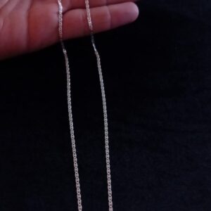 Cadena delgada plata .925