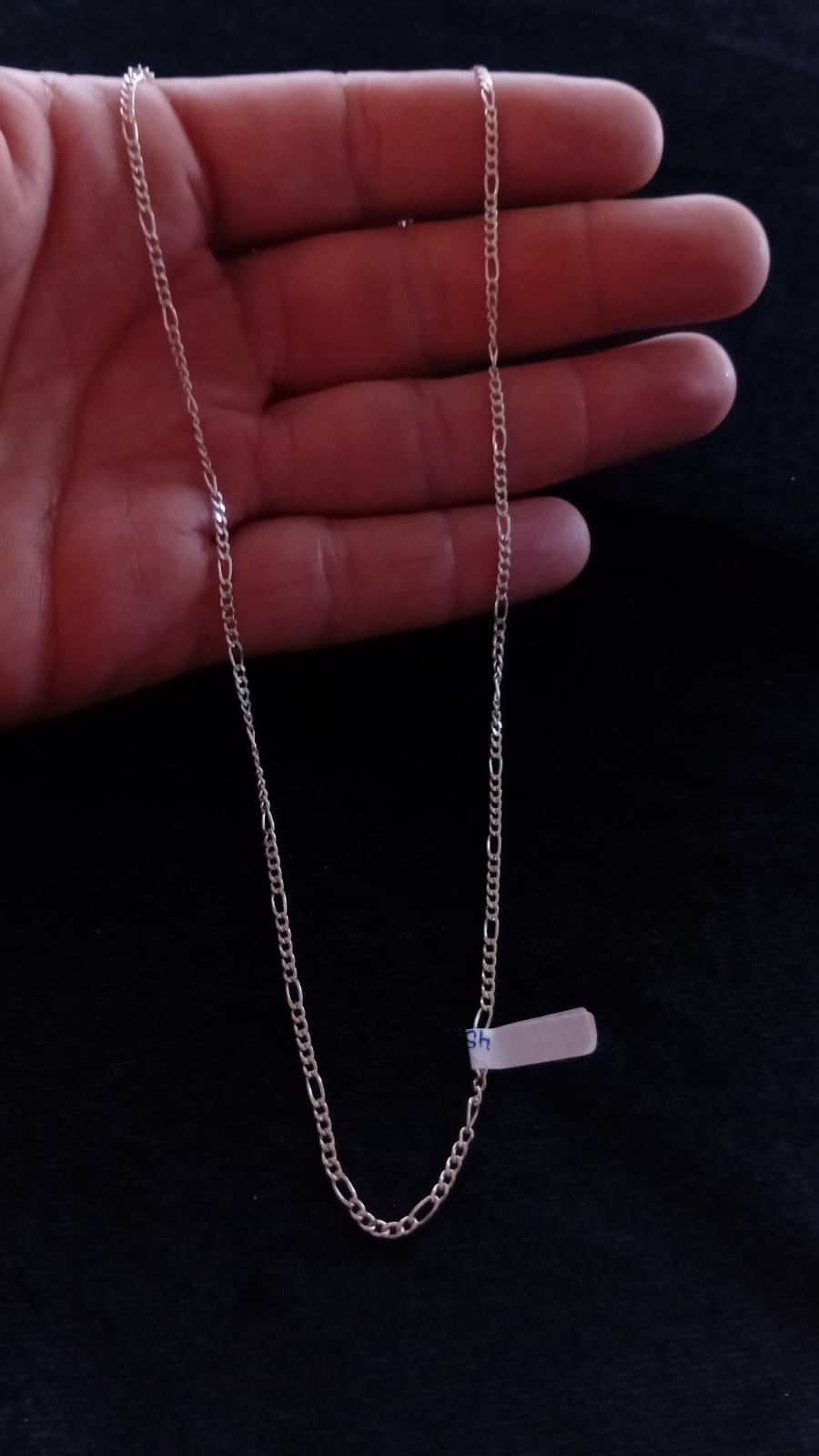 Cadena delgada plata .925