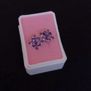 Arete poste mariposa plata .925