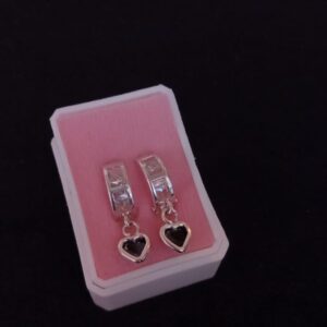 Arracada huggis plata .925