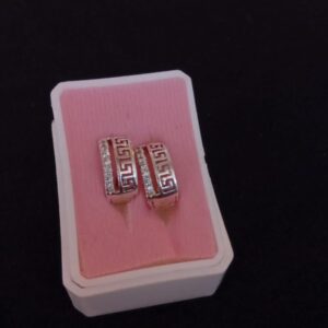 Arracada huggis plata .925