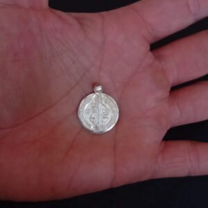 Moneda san benito plata .925
