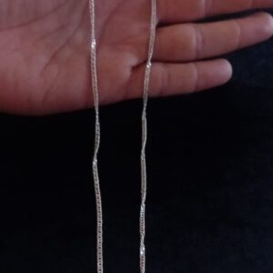 Cadena delgada plata .925