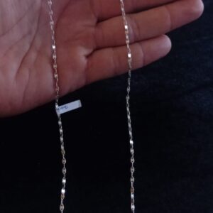Cadena delgada plata .925