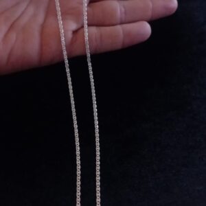 Cadena delgada plata .925