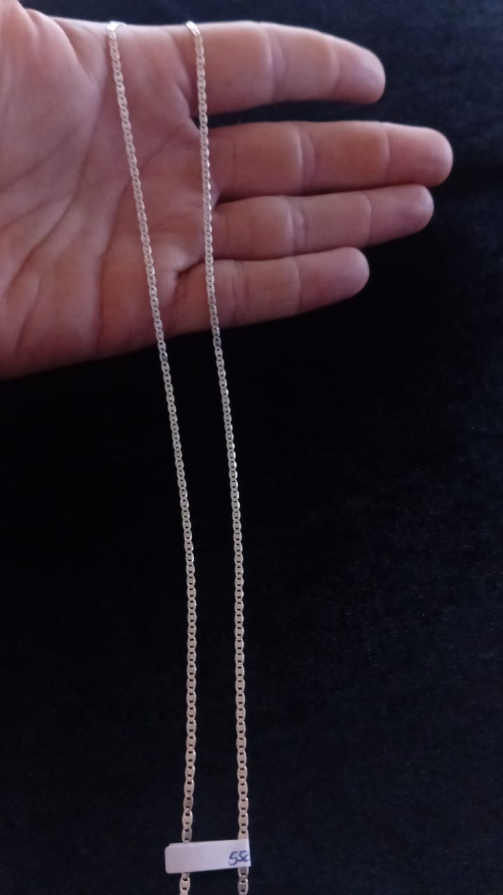 Cadena delgada plata .925