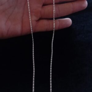 Cadena delgada plata .925